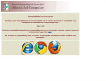 Tablet Screenshot of contratosonline.ocpr.gov.pr